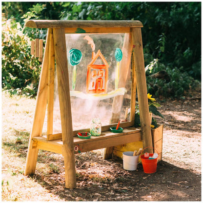 Plum Play Discovery Create And Paint Easel