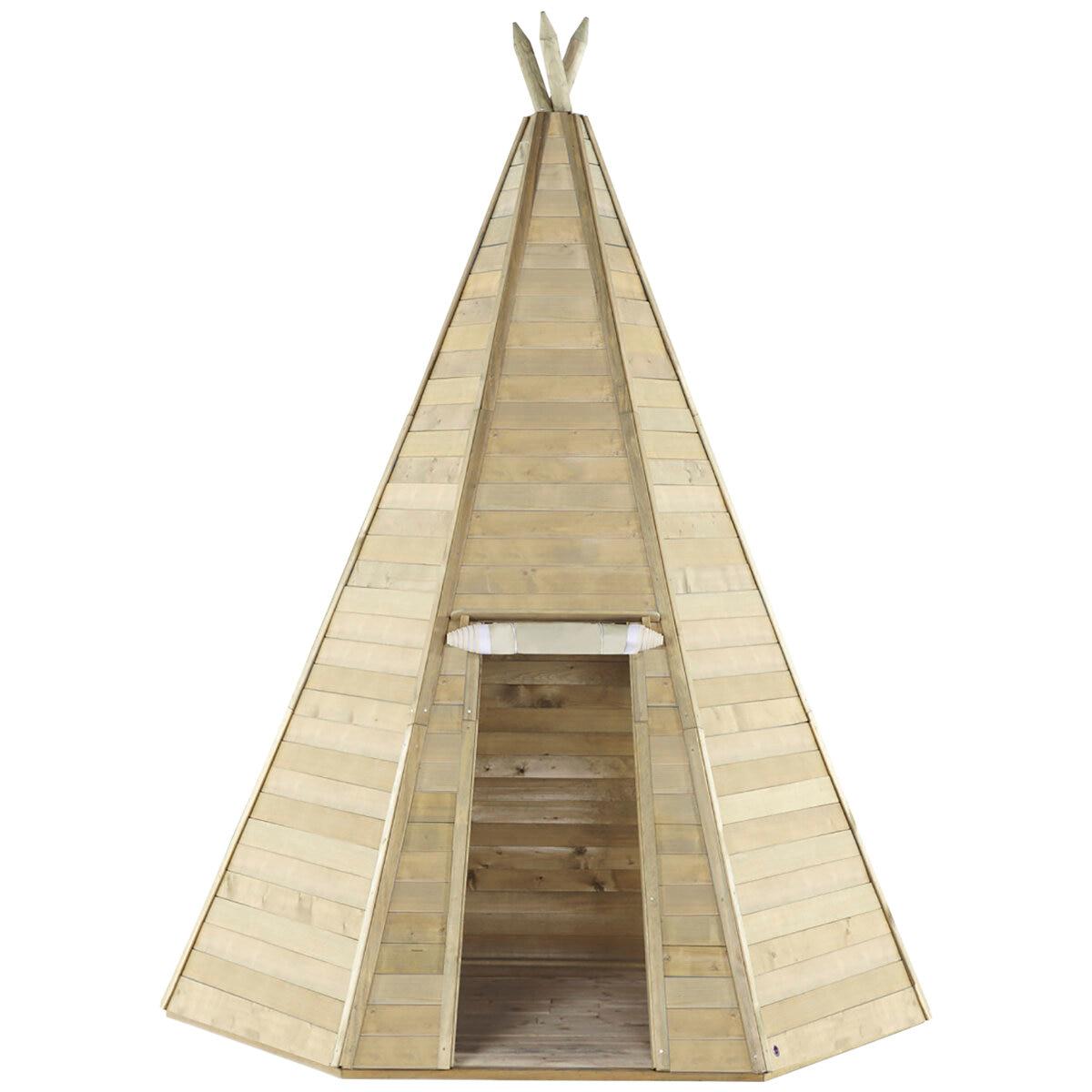 Plum Play Gr And Wooden Teepee