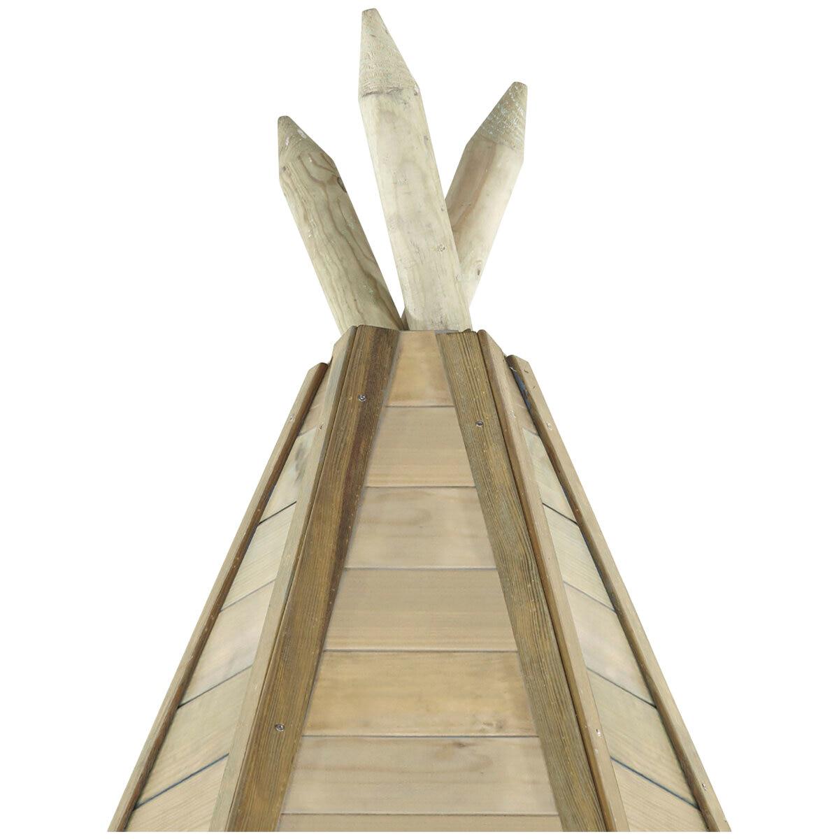 Plum Play Gr And Wooden Teepee