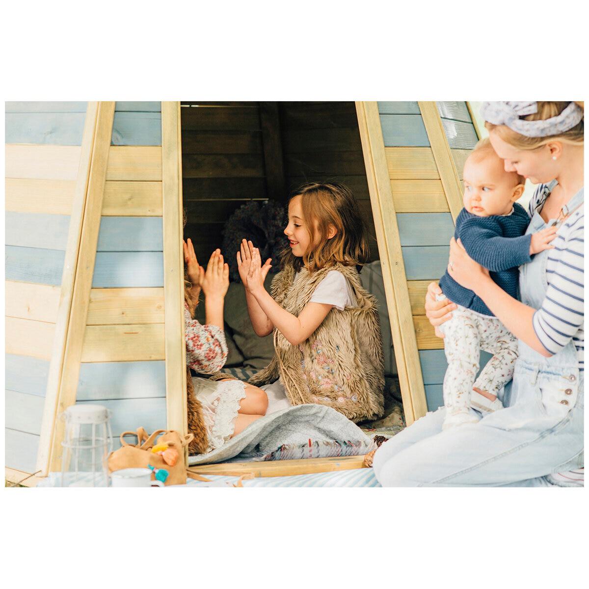 Plum Play Gr And Wooden Teepee