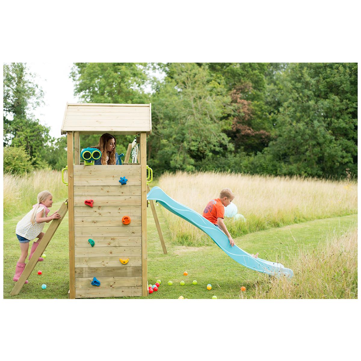 Plum Play Lookout Tower With swings