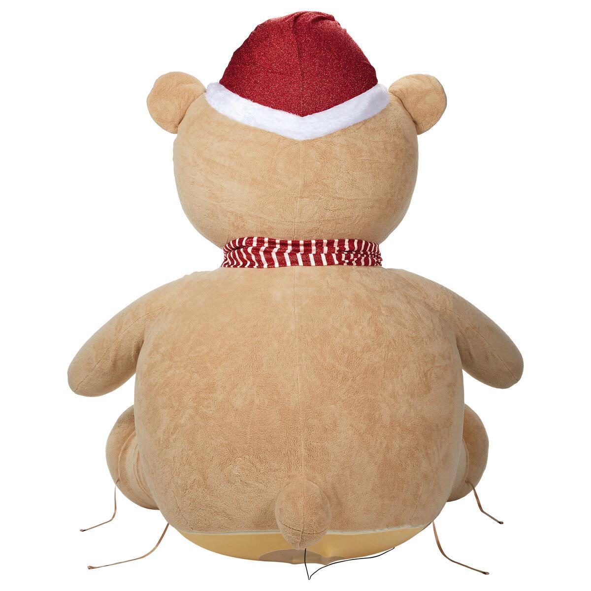 Plush Inflatable Teddy Bear With Lights 2.4M