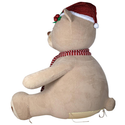 Plush Inflatable Teddy Bear With Lights 2.4M
