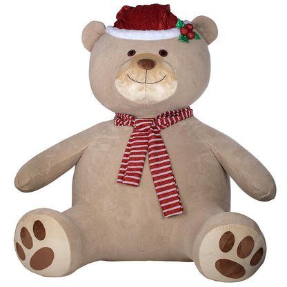 Plush Inflatable Teddy Bear With Lights 2.4M