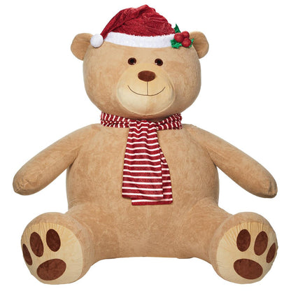 Plush Inflatable Teddy Bear With Lights 2.4M