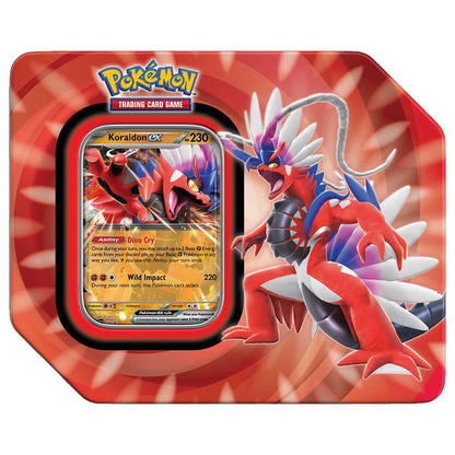 Pokmon TCG Paldea Legends V Tin And Window Tin Miraidon