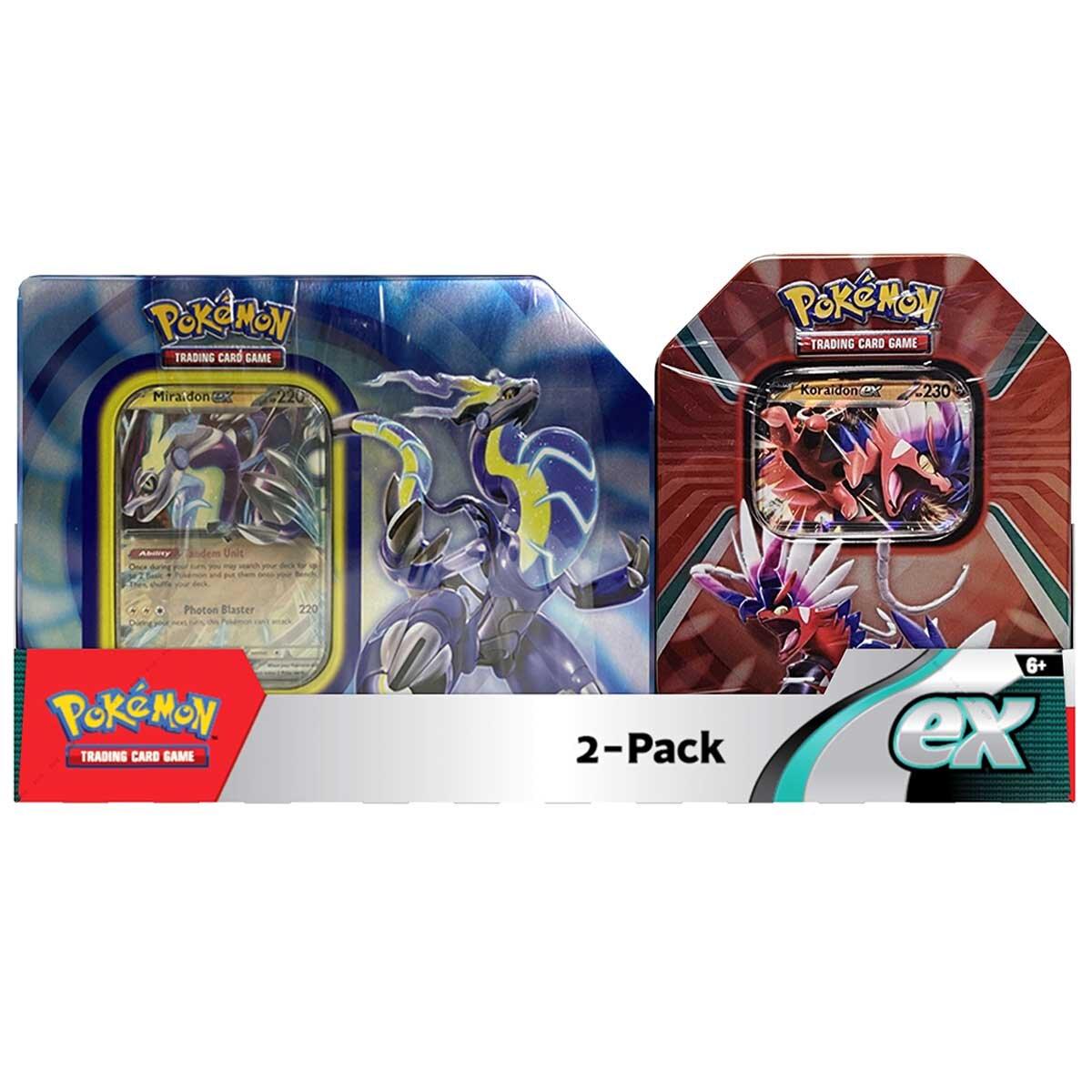 Pokmon TCG Paldea Legends V Tin And Window Tin Koraidon