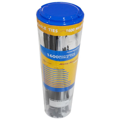 Powerhouse PC Heavy Duty Multi-Purpose Cable Tie 1600 Pieces