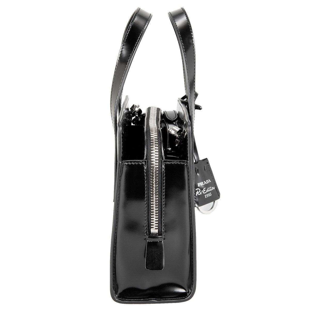 Prada Brushed Leather Mini Handbag