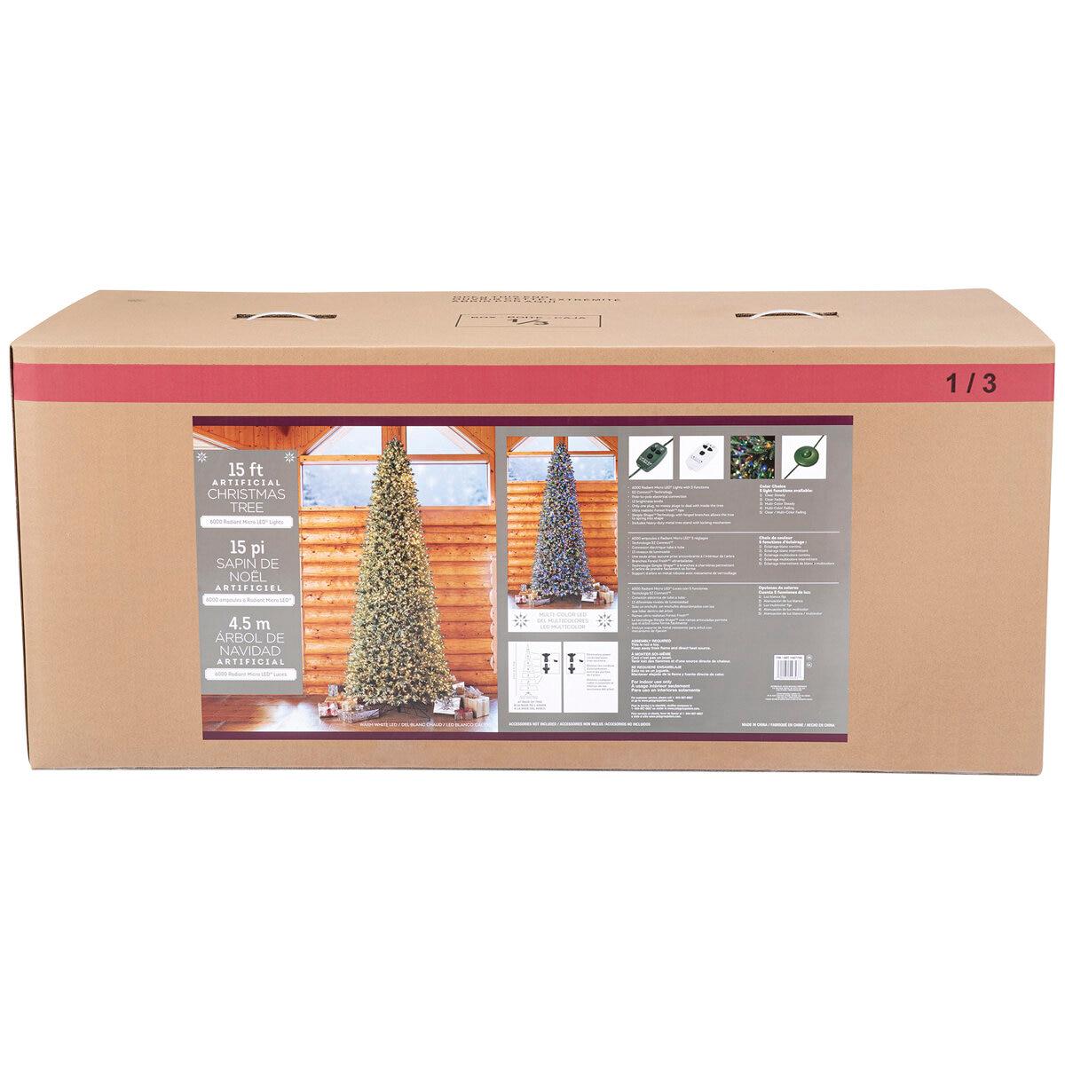 Pre-Lit Aspen Artificial Christmas Tree 4.5M