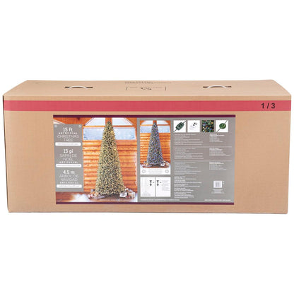 Pre-Lit Aspen Artificial Christmas Tree 4.5M