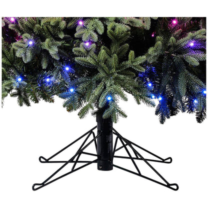 Pre-Lit Aspen Evergreen Classics Twinkly Artificial Christmas Tree 2.2M