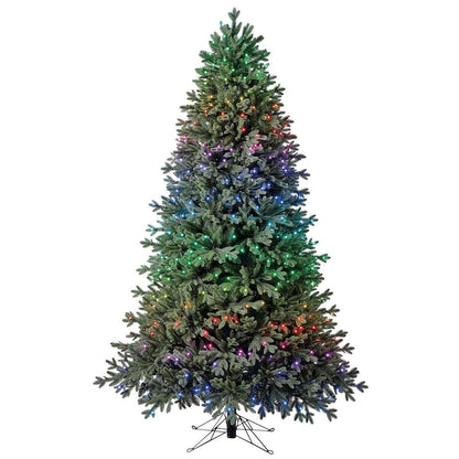 Pre-Lit Aspen Evergreen Classics Twinkly Artificial Christmas Tree 2.2M