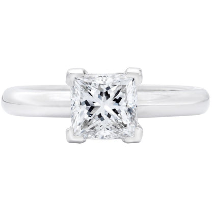 Princess Cut 3.00ctw Diamond Platinum Ring