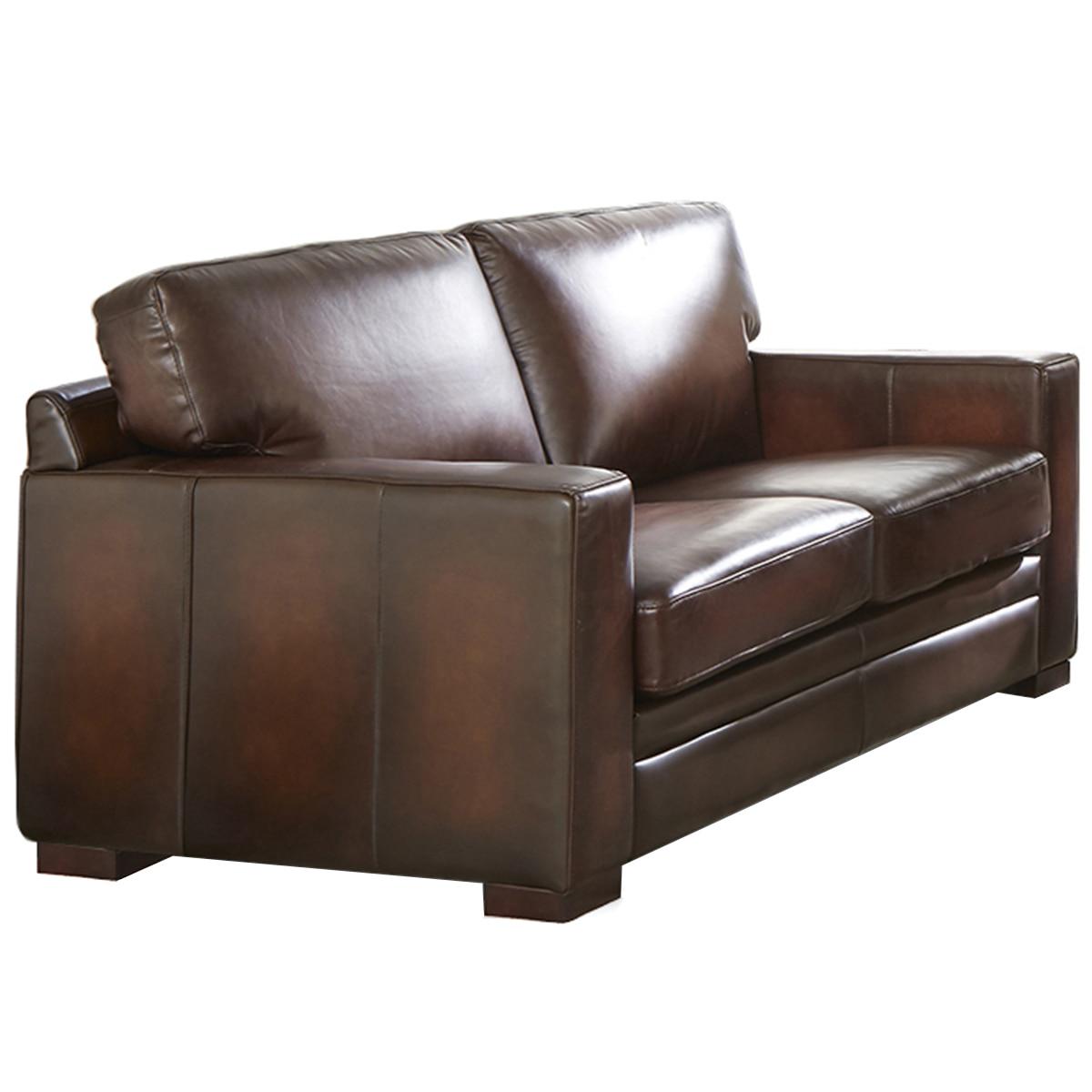Prospera Home Luca Leather Loveseat