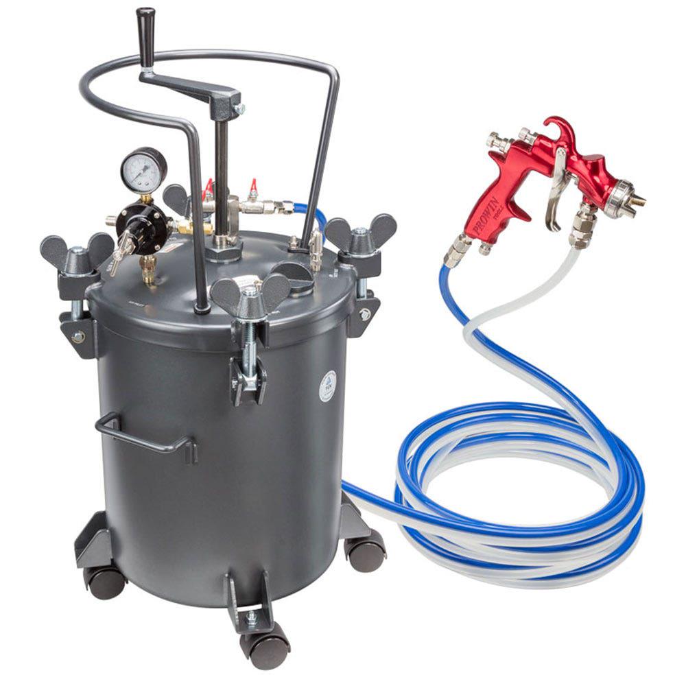 Prowin 1.8mm 20L Pressure Feed Spray Gun System PW20LTRK18