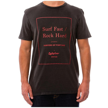 Quiksilver Logo Tee Black