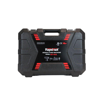 RAPIDTOOL 18V Brushless 2 X 4.0Ah 40mm Rebar Tying Tool Kit RT-40A