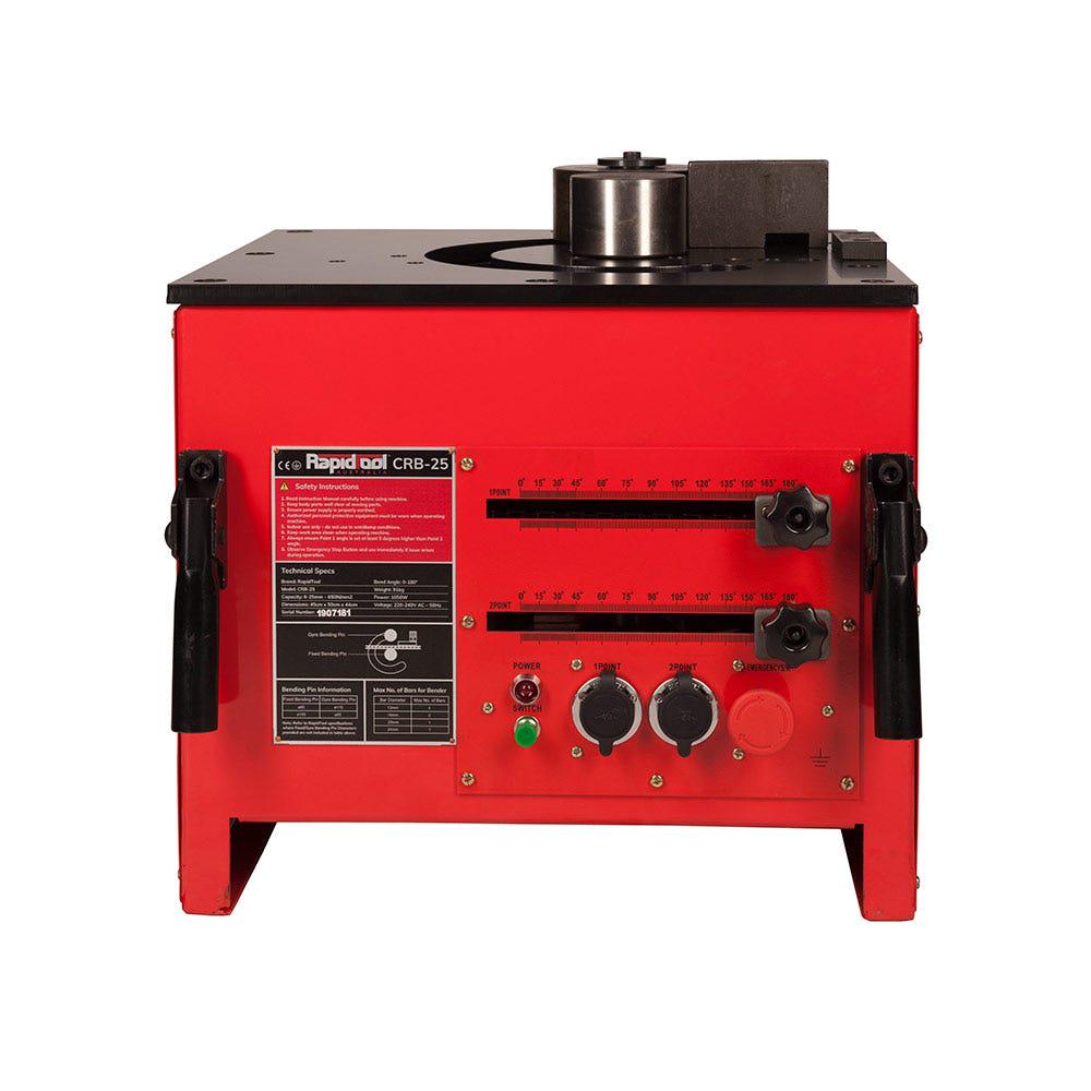 RAPIDTOOL Industrial 6-25mm Electric Rebar Bender CRB-25