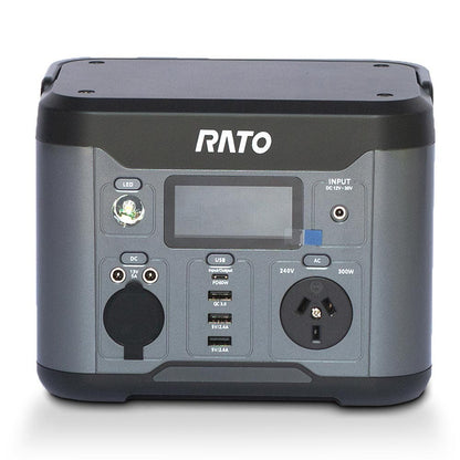 RATO 300W Power Station AC 296Wh, 600W Peak RT300