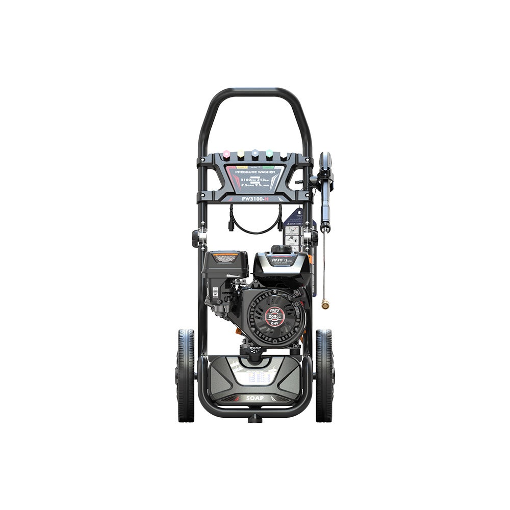 RATO 3100PSI 10L Min Axial Pump Aluminium Pressure Washer PW3100-C