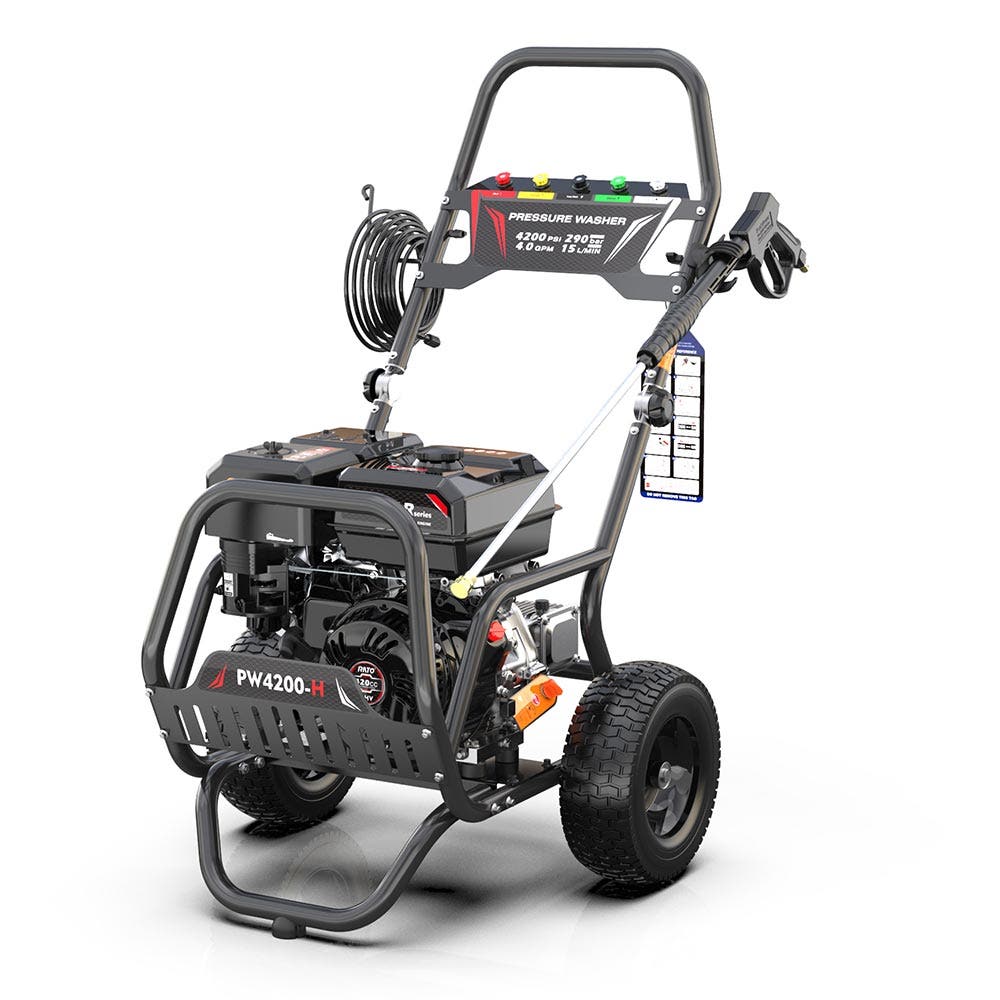 RATO 4200PSI 15L Min Triplex Copper Pressure Washer PW4200-C