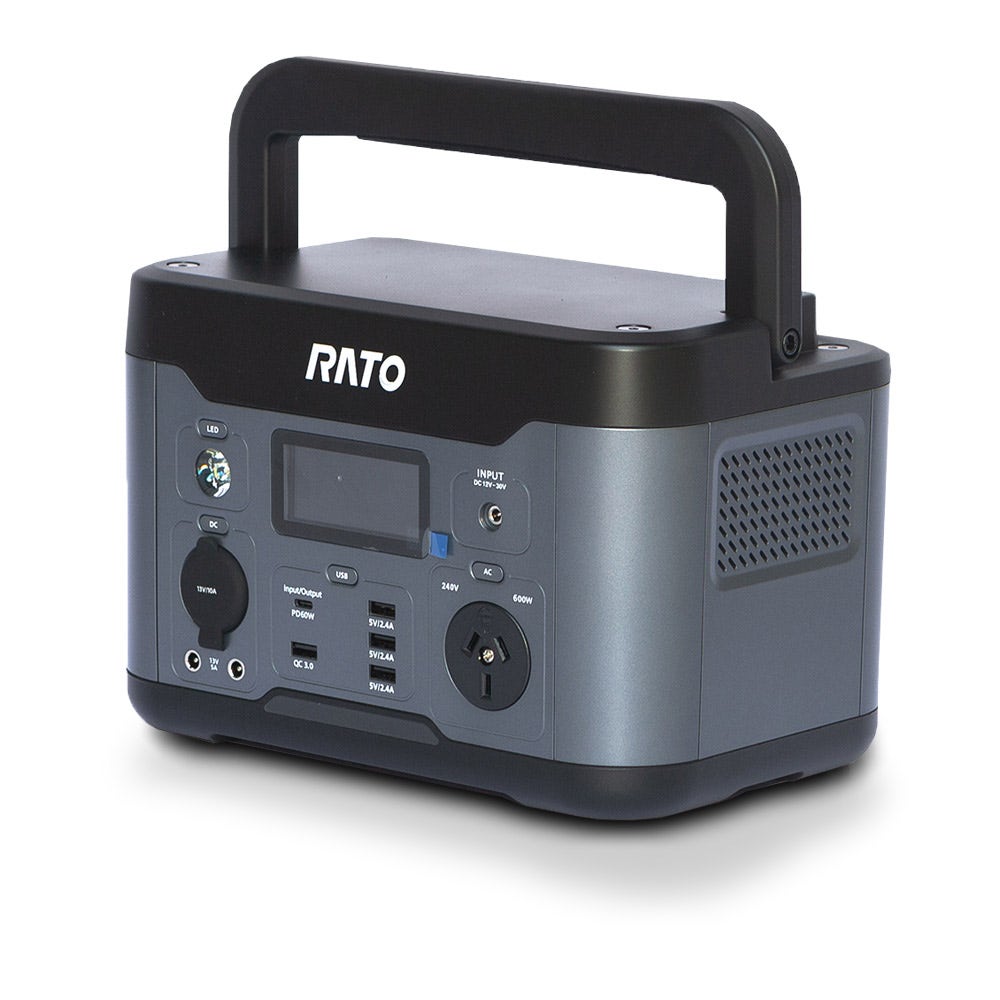 RATO 600W Power Station AC 569Wh, 1200W Peak RT600
