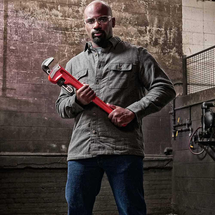 RIDGID 200mm 8inch Heavy-Duty Straight Pipe Wrench 31005