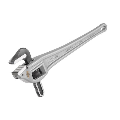 RIDGID Offset Aluminium Pipe Wrench 600m 80mm Capacity 31130