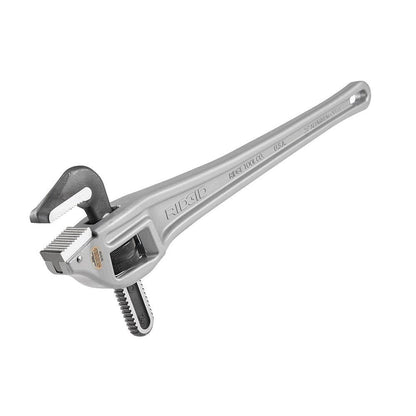 RIDGID Offset Aluminium Pipe Wrench 450mm 65mm Capacity 31125