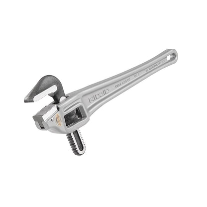 RIDGID Offset Aluminium Pipe Wrench 450mm 65mm Capacity 31125