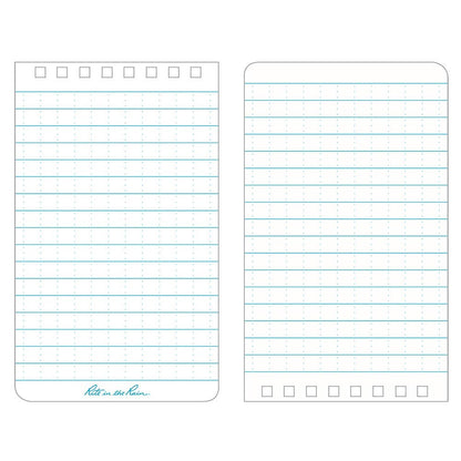 RITE IN THE RAIN Top Spiral 3 x 5 Polydura Notebook - Universal - Yellow XR135