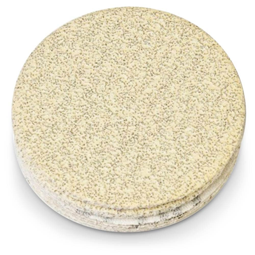 ROBERT SORBY 50mm 180-Grit Hook and Loop Sanding Discs for Wood Turning - SANDMASTER 410 - 10 Piece RSB-W412A180