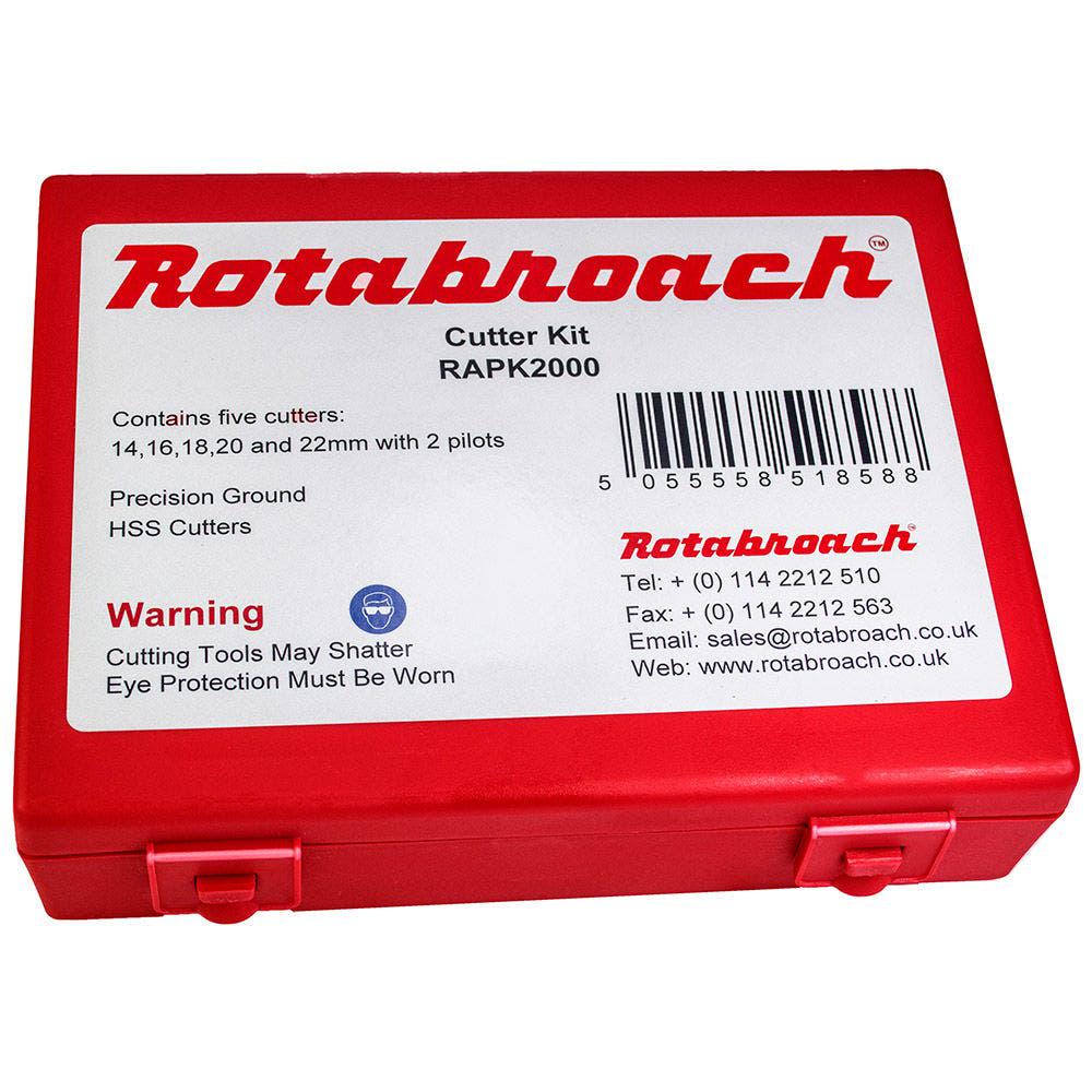 ROTABROACH 1200W Magnetic Drill with 5 Piece Cutter Kit ELEMENT403C