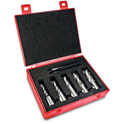 ROTABROACH 14-22mm HSS Annular Cutter Set - M2AL RAPTOR - 5 Piece