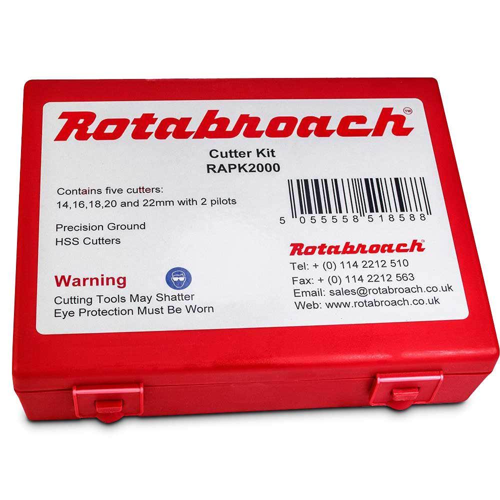 ROTABROACH 850W Magnetic Drill with 5 Piece Cutter Set - ELEMENT303C