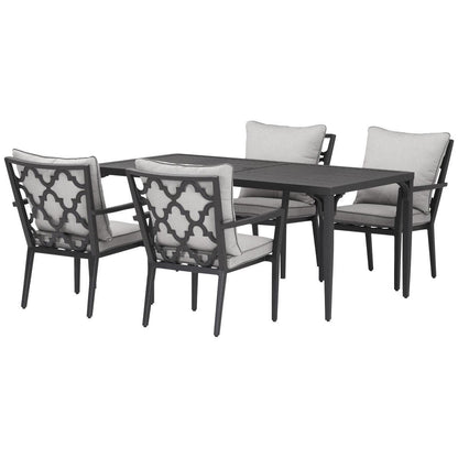 RST Brands Venetia Outdoor Dining 5 Piece Dining Set