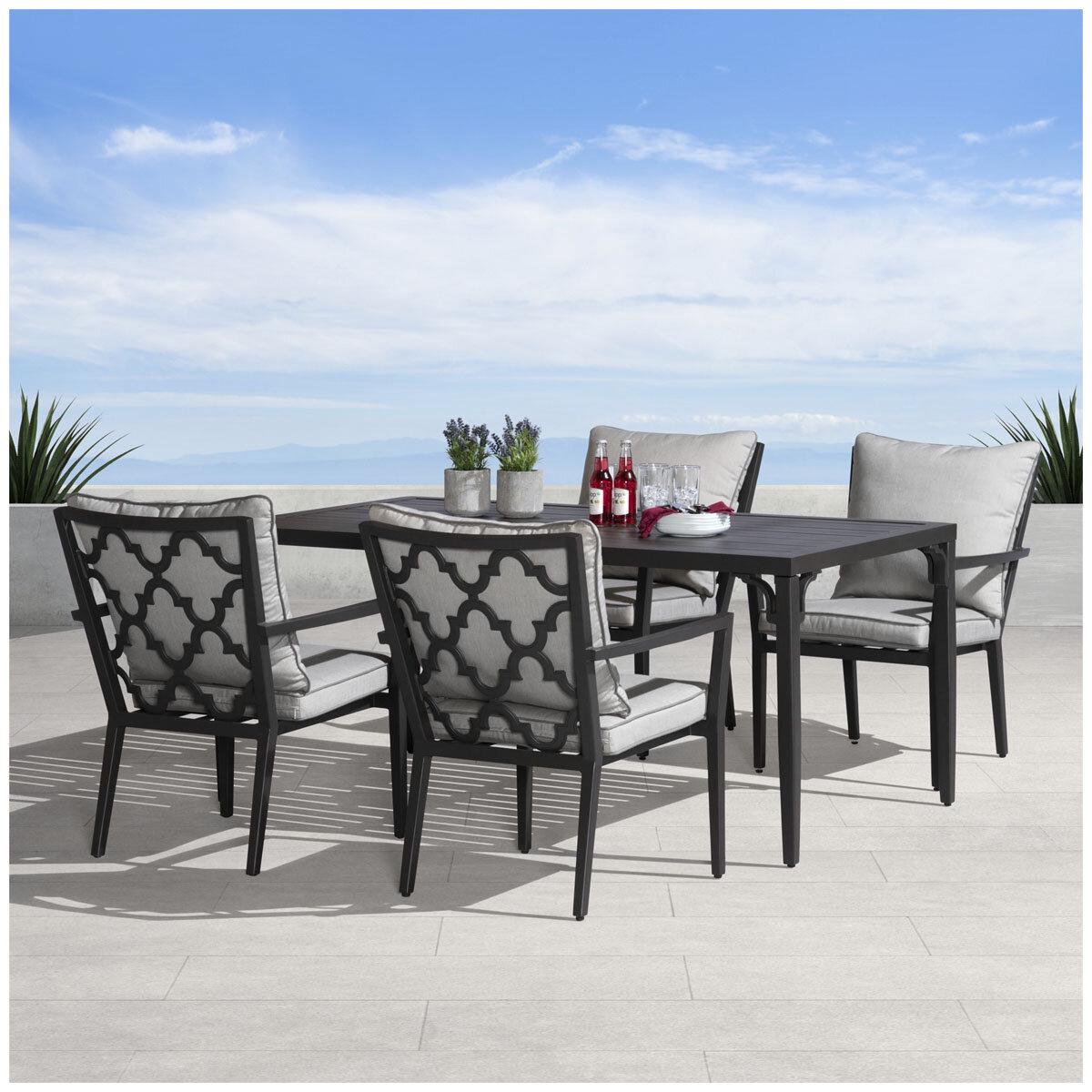 RST Brands Venetia Outdoor Dining 5 Piece Dining Set