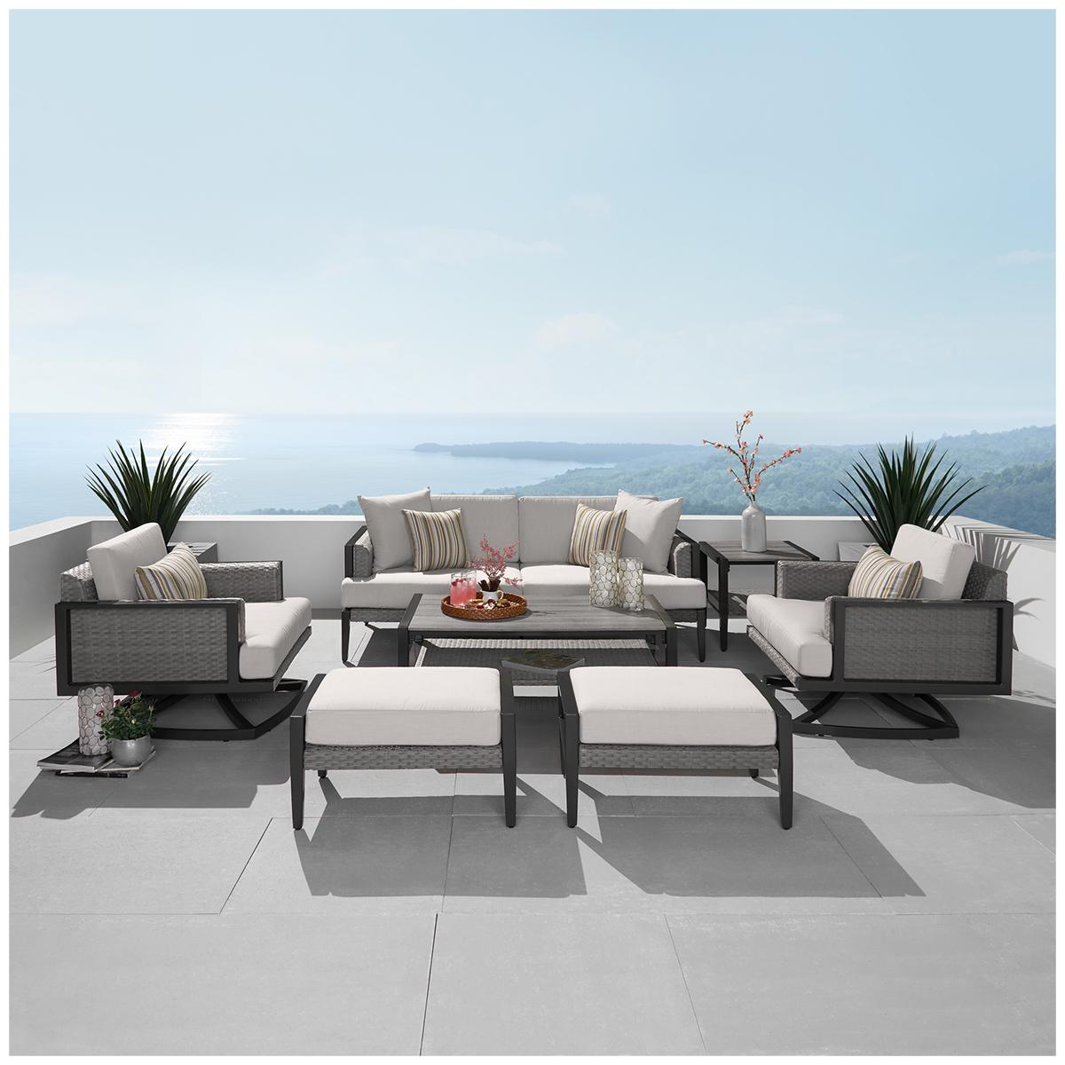 RST Brands Vistano Collection Motion Seating 7 Piece Set
