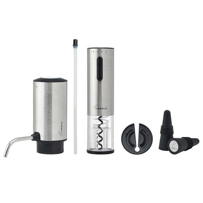 Rabbit Electric Corkscrew And Wine Aerator 5 Piece Set