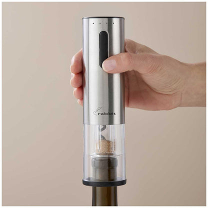 Rabbit Electric Corkscrew And Wine Aerator 5 Piece Set