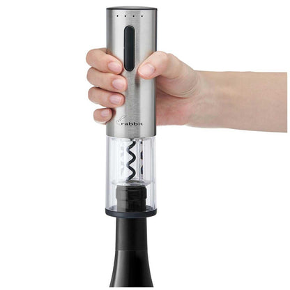 Rabbit Electric Corkscrew And Wine Aerator 5 Piece Set