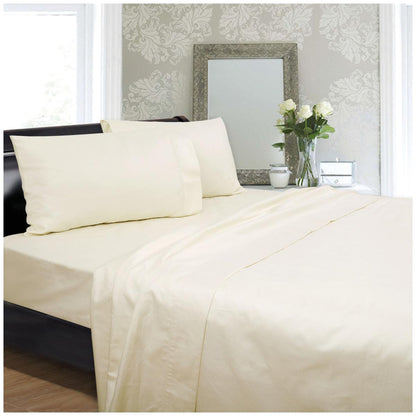 Ramesses 1350 Thread Count Diamond Check Cotton Sateen Queen Sheet Set White