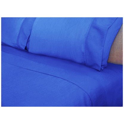 Ramesses 2000 Thread Count Bamboo Double Sheet Set Royal Blue