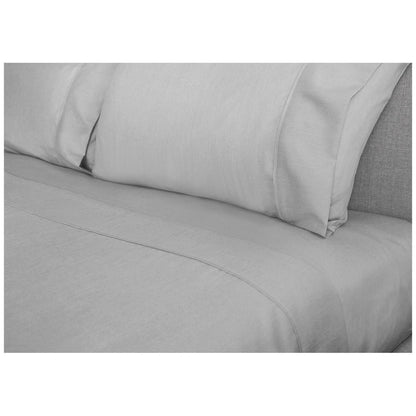 Ramesses 2000 Thread Count Bamboo Double Sheet Set Silver