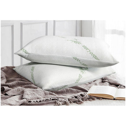 Ramesses Bamboo Latex Fill Pillows Soft Twin Pack 40 x 60cm
