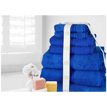 Ramesses Cotton Bath Sheet Set 7 Piece Latte