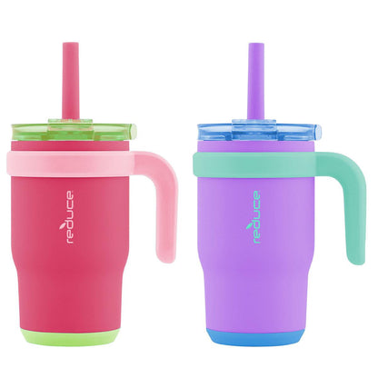 Reduce Coldee Mugs 2 Pack x 414ml Varsity Blue Mystic Green