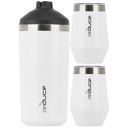 Reduce Stainless Steel Wine Cooler 3 Piece Set