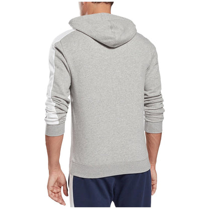 Reebok Men's French Terry Hoodie Heather Grey